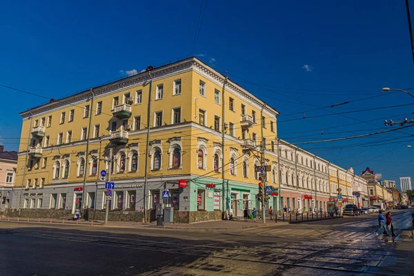 Perm Rússia Junho 2018 Edifícios Centro Perm Rússia — Fotografia de Stock