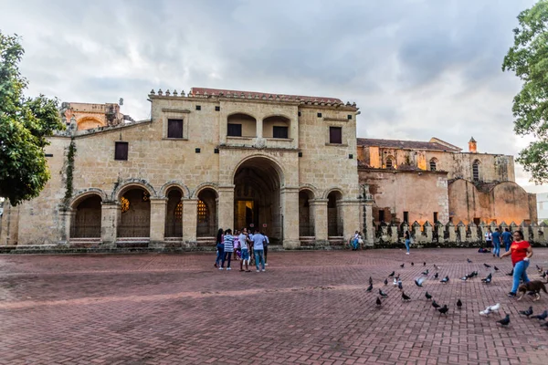 Santo Domingo República Dominicana Noviembre 2018 Catedral Santa Mara Menor — Foto de Stock