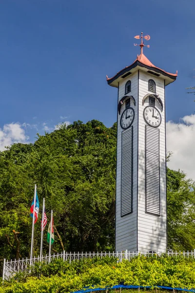 Atkinson Relógio Torre Kota Kinabalu Sabah Malásia — Fotografia de Stock