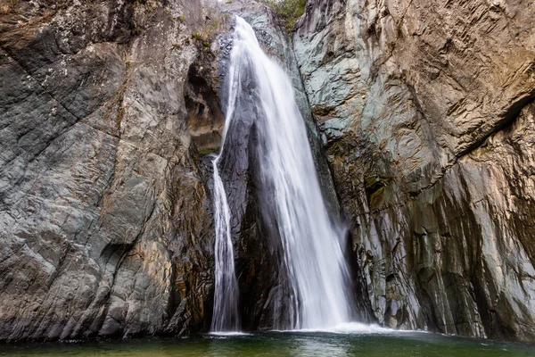 Wasserfall Salto Jimenoa Nahe Der Stadt Jarabacoa Der Dominikanischen Republik — Stockfoto