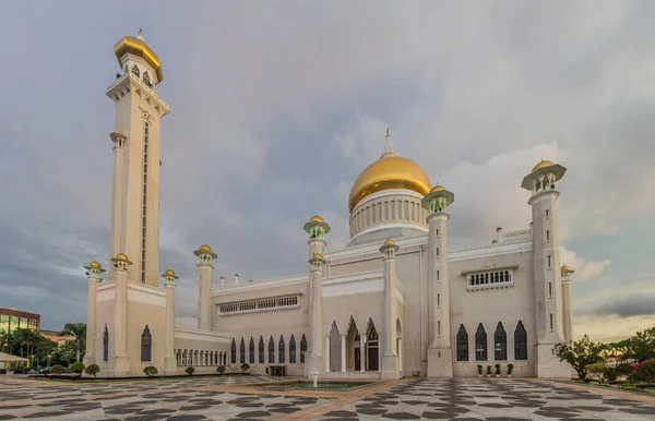 Omar Ali Saifuddien Mosque Bandar Seri Begawan Capital Brunei — Stock Photo, Image