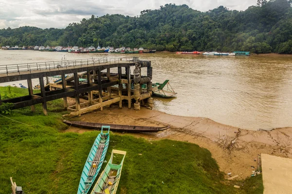 Río Batang Rejang Kapit Sarawak Malasia — Foto de Stock