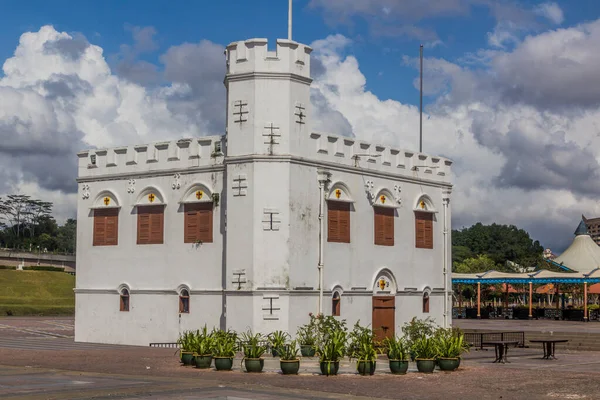 Square Tower Zentrum Von Kuching Malaysia — Stockfoto