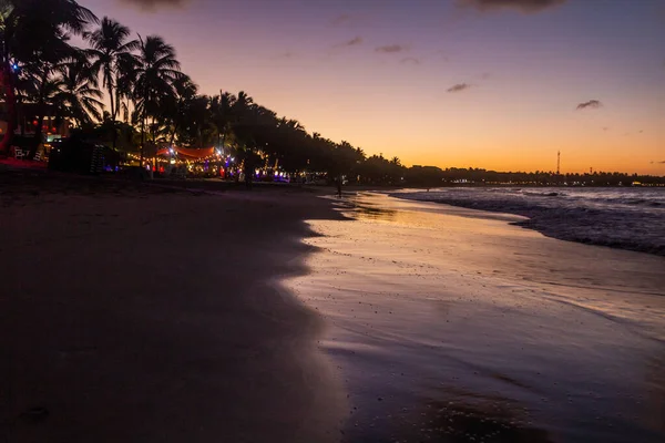 Widok Plażę Cabarete Dominikana — Zdjęcie stockowe