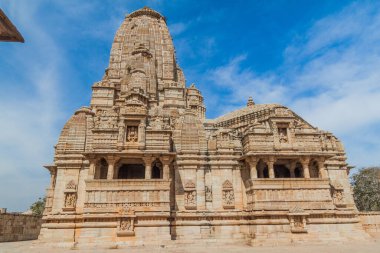 Chittorgarh, Rajasthan Eyaleti, Hindistan 'daki Chittor Kalesindeki Kumbhshyam Tapınağı