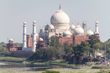 Taj Mahal, Agra Kalesi, Uttar Pradesh Eyaleti, Hindistan