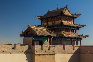 Jiayuguan Kulesi Kalesi, Gansu ili, Çin
