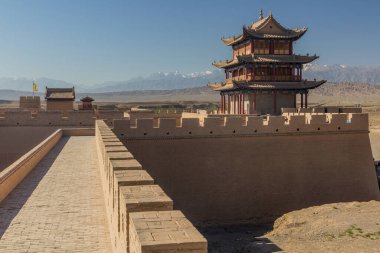Jiayuguan Kulesi Kalesi, Gansu ili, Çin