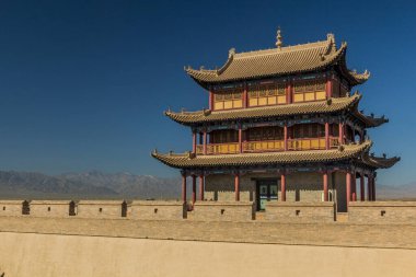 Jiayuguan Kulesi Kalesi, Gansu ili, Çin