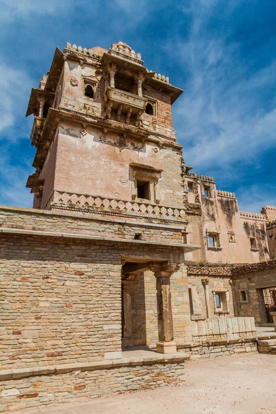 Kumbha Palace Chittor Fort Chittorgarh Rajasthan Staat India — Stockfoto