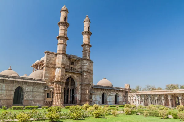 Jami Masjid Moschee Der Historischen Stadt Champaner Bundesstaat Gujarat Indien — Stockfoto