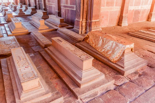 Fatehpur Sikri Inde Février 2017 Tombes Dans Tombe Islam Khan — Photo