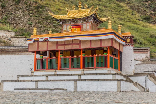 Santuário Mosteiro Labrang Cidade Xiahe Província Gansu China — Fotografia de Stock