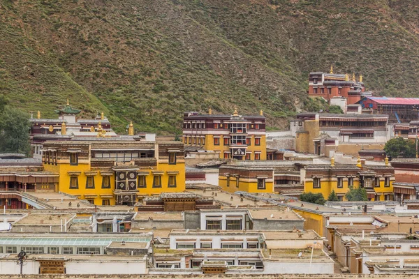 Klášter Labrang Městě Xiahe Provincie Gansu Čína — Stock fotografie