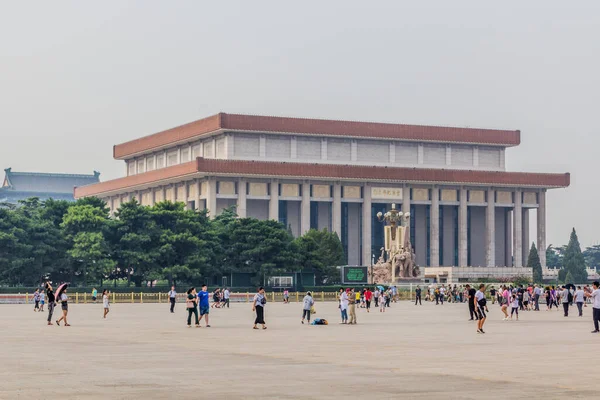 Beijing China August 2018 Mausoleum Mao Zedong Beijing China — Stock Photo, Image