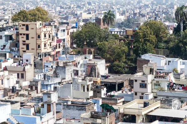 Letecký Pohled Udaipur Rajasthan Indie — Stock fotografie