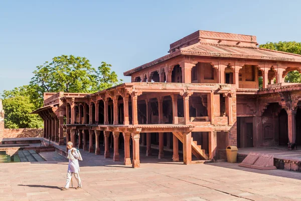 Fatehpur Sikri India February 2017 Khwabgah Royal Bedroom Ancient City — Stock Photo, Image