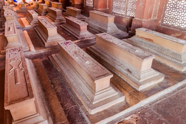 Fatehpur Sikri Inde Février 2017 Tombes Dans Tombe Islam Khan — Photo