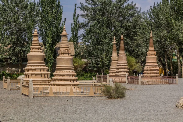 Buddhist Pagodas Mogao Grottoes Dunhuang Gansu Province China — Stock Photo, Image