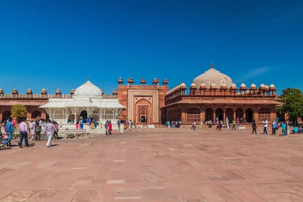 Fatehpur Sikri India Febrero 2017 Tumbas Salim Chishti Islam Khan — Foto de Stock
