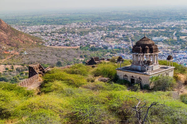 Cenotafio Taragarh Fort Bundi Estado Rajastán India — Foto de Stock