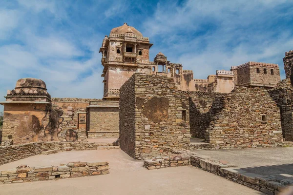 Kumbha Palace Chittor Fort Chittorgarh Rajasthan State Indien — Stockfoto