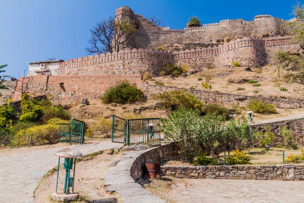 Fortaleza Kumbhalgarh Estado Rajastán India —  Fotos de Stock