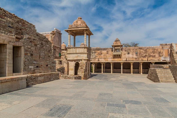 Kumbha Palace Chittor Fort Chittorgarh Rajasthan Staat India — Stockfoto