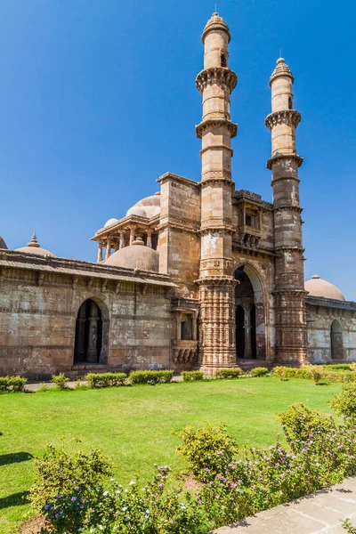 Jami Masjid Moschee Der Historischen Stadt Champaner Bundesstaat Gujarat Indien — Stockfoto