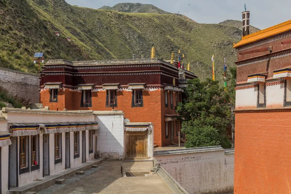 Klášter Labrang Městě Xiahe Provincie Gansu Čína — Stock fotografie