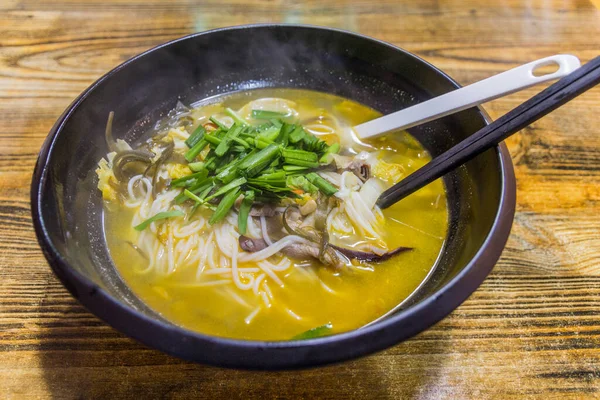 重慶牛麺のボウル — ストック写真