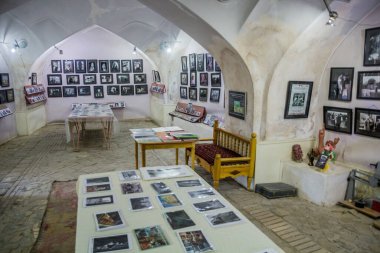 BÜKHARA, UZBEKISTAN - 2 Mayıs 2018: Buhara, Özbekistan 'daki Sanat Müzesi