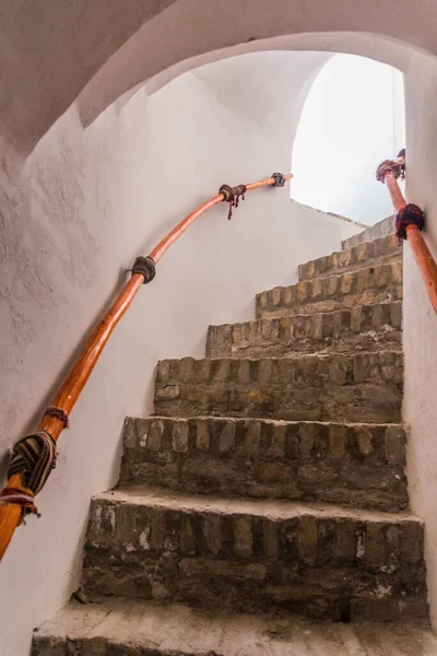 Escalera Del Edificio Char Minar Bujará Uzbekistán —  Fotos de Stock