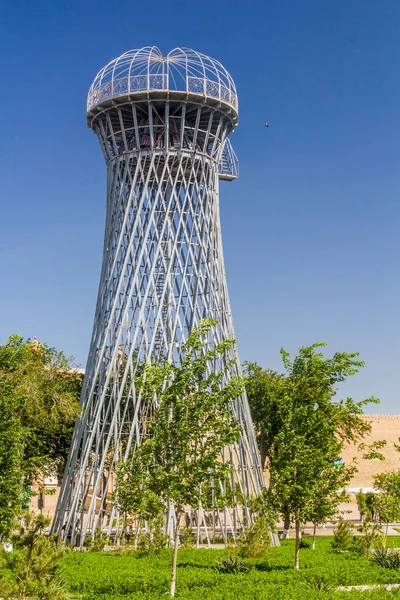 Bukhara Uzbekistán Mayo 2018 Antigua Torre Agua Shukhova Bujará Ahora — Foto de Stock