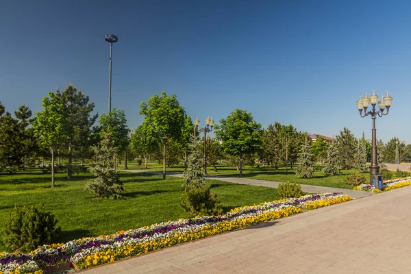 Parc Dans Centre Samarkand Ouzbékistan — Photo