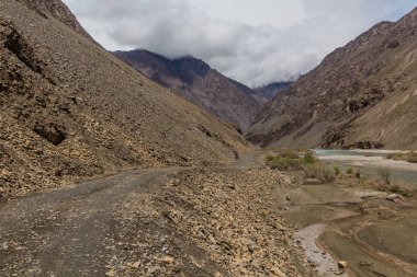 Bartang Vadisi Yolu, Pamir Dağları, Tacikistan