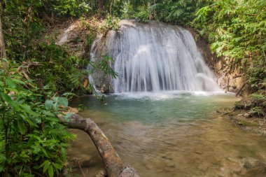 Siquijor Adası, Filipinler 'deki Lugnason Şelalesi