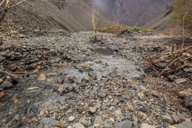 Tacikistan 'ın Pamir dağlarındaki Jizev (Jizeu, Geisev veya Jisev) vadisi