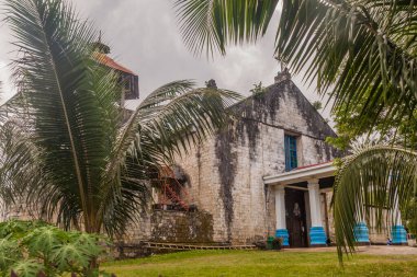 Siquijor Adası, Filipinler 'deki Kutsal Providence Kilisesi' nin Leydisi..