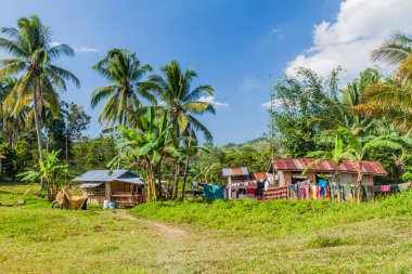 Filipinler, Bohol Adası 'ndaki köy
