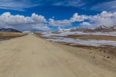 Gorno-Badakhshan Özerk Bölgesindeki Pamir Otoyolu, Tacikistan