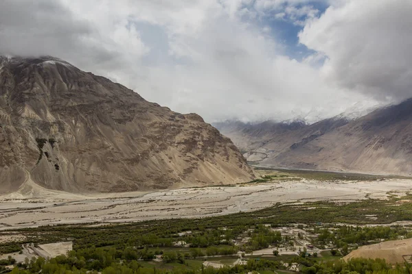Ваханская Долина Между Таджикистаном Афганистаном — стоковое фото