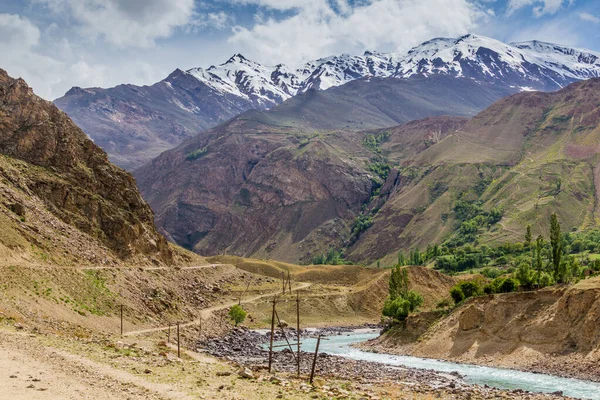 Wakhan Tal Zwischen Tadschikistan Und Afghanistan — Stockfoto