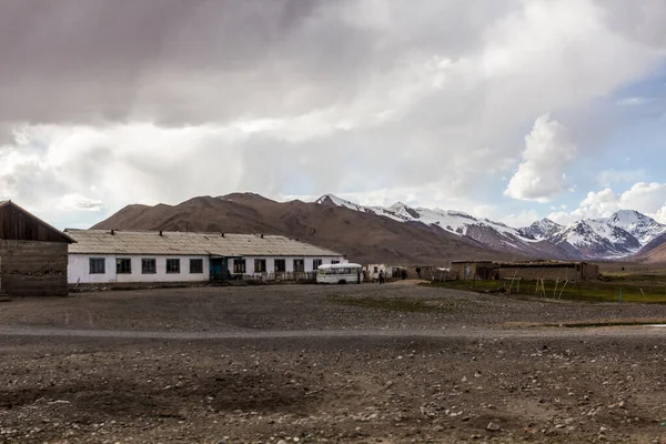 Byn Alichur Den Autonoma Regionen Gorno Badakhshan Tadzjikistan — Stockfoto