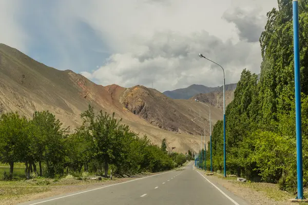 Valle Del Río Zeravshan Norte Tayikistán — Foto de Stock