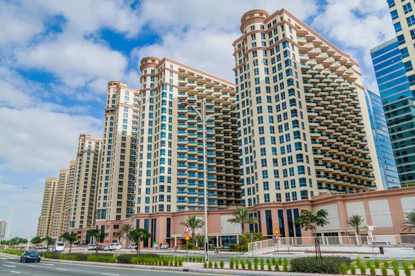 Apartamentos Modernos Dubai Emirados Árabes Unidos — Fotografia de Stock