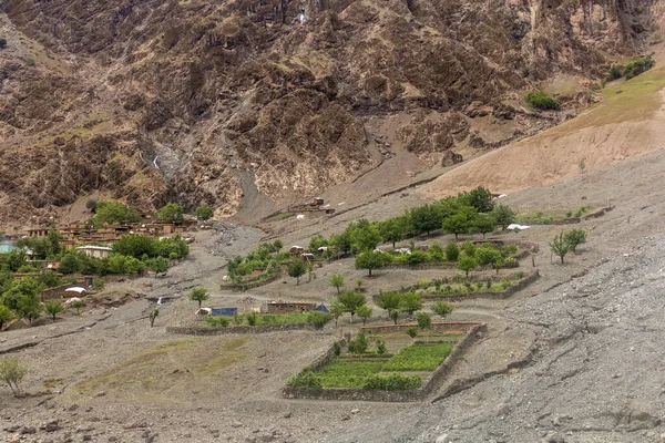 Kleines Dorf Der Afghanischen Provinz Badachschan — Stockfoto