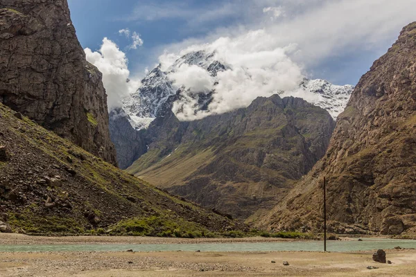 Valle Bartang Nelle Montagne Del Pamir Tagikistan — Foto Stock