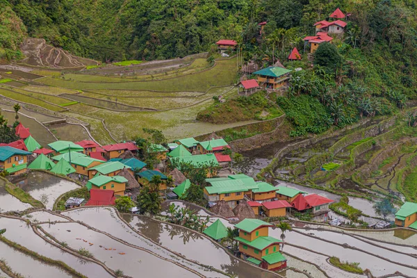 菲律宾吕宋岛Batad稻田村 — 图库照片