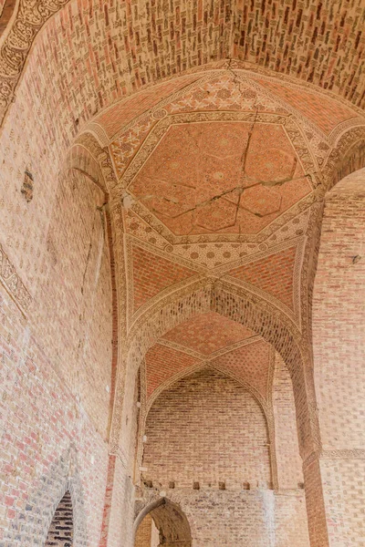 Arcos Cúpula Soltaniyeh Tumba Oljeitu Provincia Zanjan Irán — Foto de Stock